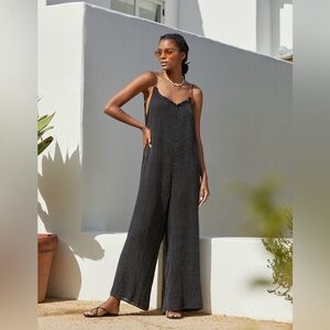 Anthropologie Classic Black Jumpsuit